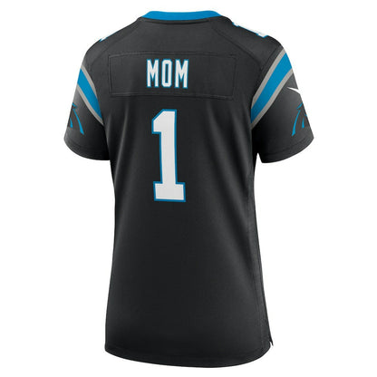 Number 1 Mom Carolina Panthers Women's Game Jersey - Black | Nike cheap