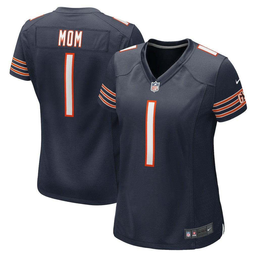Number 1 Mom Chicago Bears Women's Game Jersey - Navy | Nike online