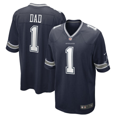 Number 1 Dad Dallas Cowboys Game Jersey - Navy | Nike sale