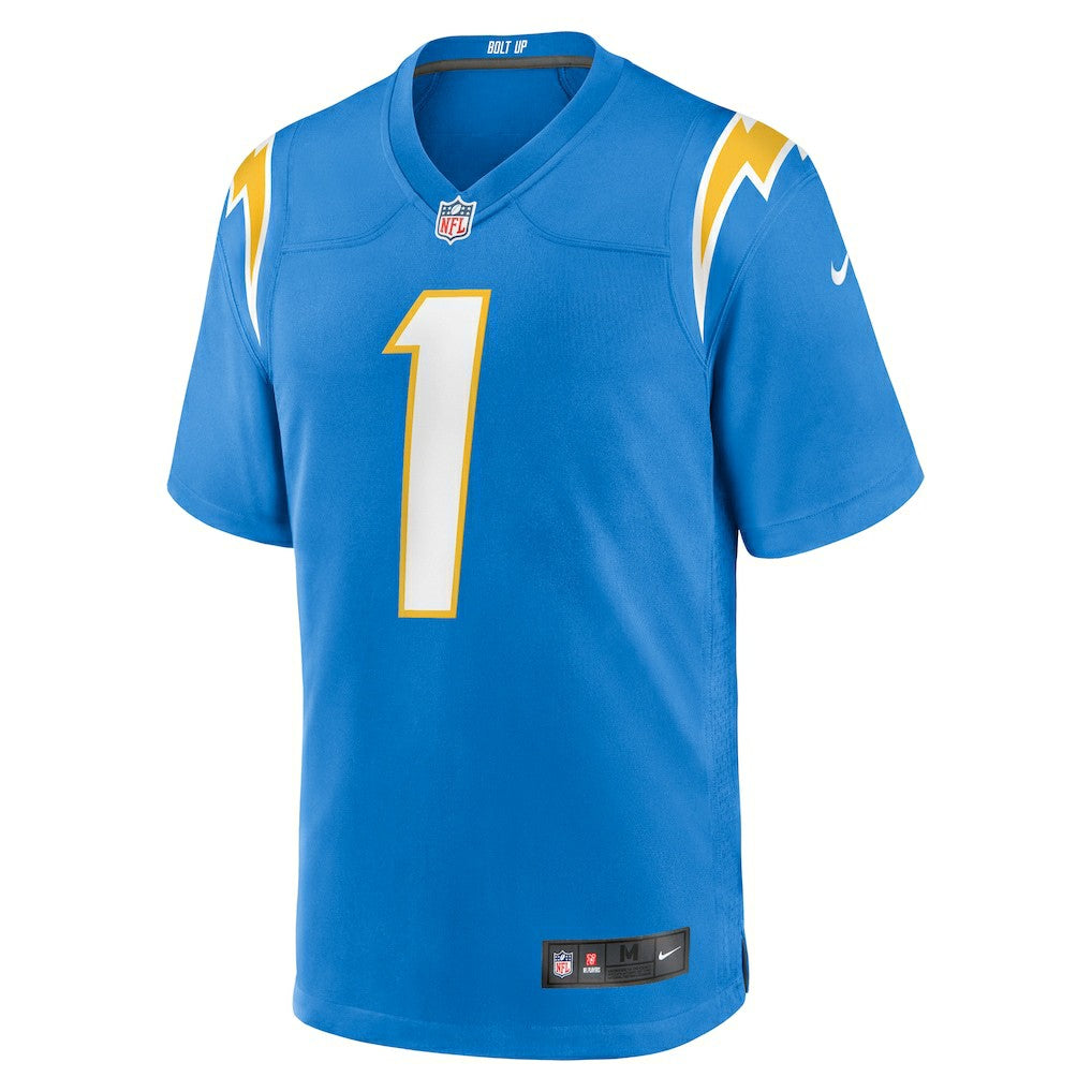 Number 1 Dad Los Angeles Chargers Game Jersey - Powder Blue | Nike discount