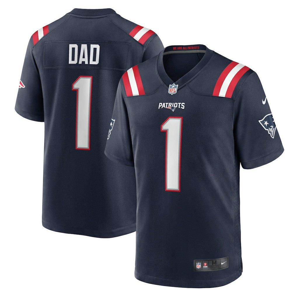 Number 1 Dad New England Patriots Game Jersey - Navy | Nike sale