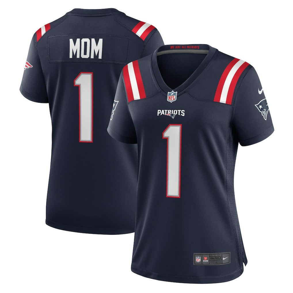 Number 1 Mom New England Patriots Women's Game Jersey - Navy | Nike outlet