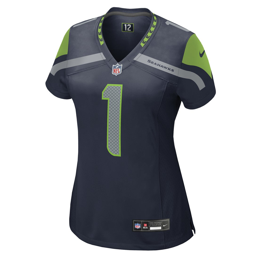 Number 1 Mom Seattle Seahawks Women's Game Jersey - College Navy | Nike on sale