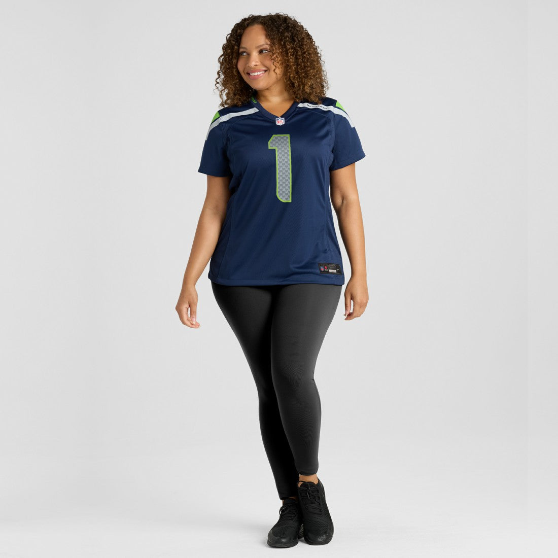 Number 1 Mom Seattle Seahawks Women's Game Jersey - College Navy | Nike on sale