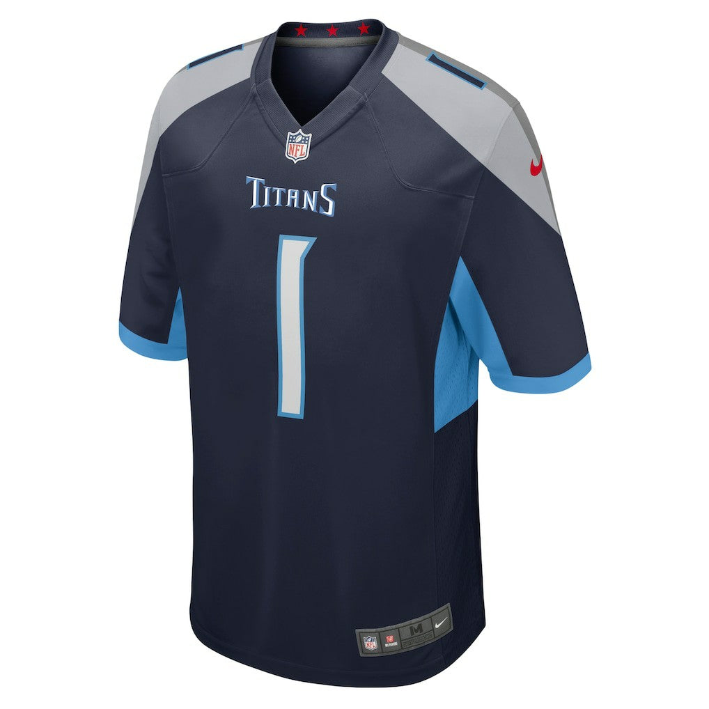 Number 1 Dad Tennessee Titans Game Jersey - Navy | Nike cheap