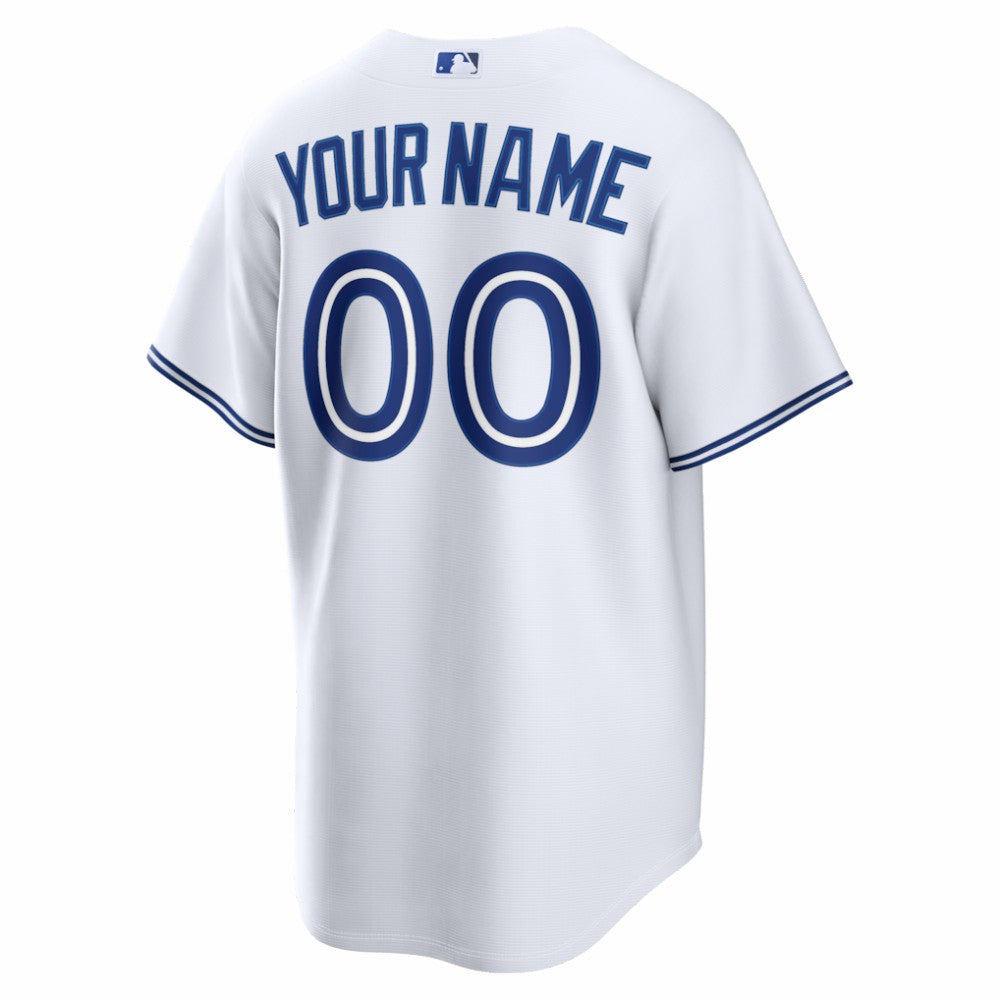 Toronto Blue Jays Home Replica Custom Jersey - White | Nike