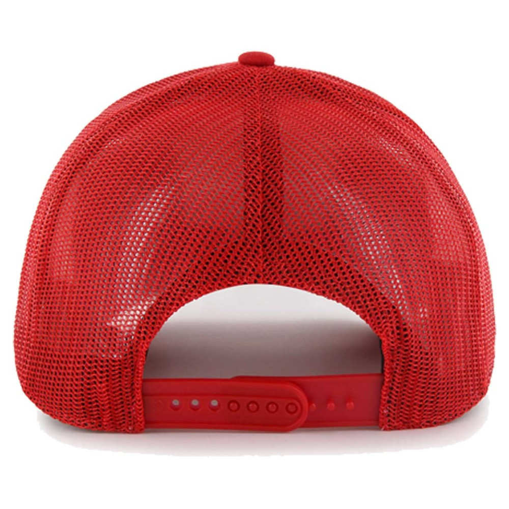 Washington Nationals Squad Trucker Adjustable Hat - Red | 47 brand