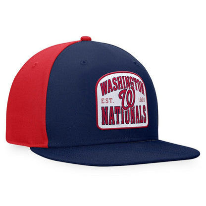 Washington Nationals Cycle Snapback Hat - Navy/Red