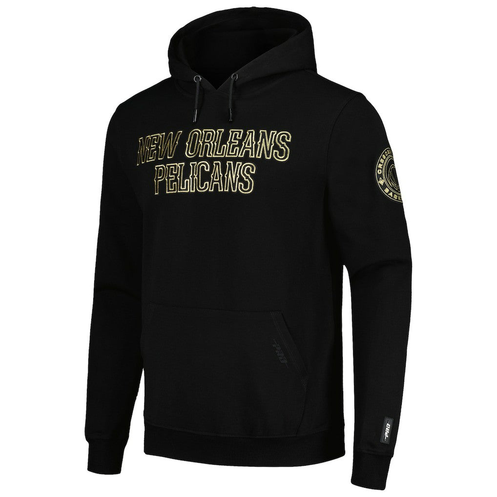 New Orleans Pelicans Pro Standard Black & Gold Pullover Hoodie shop