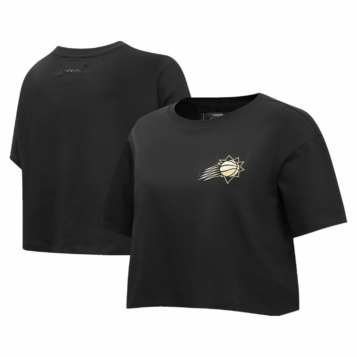 Phoenix Suns Pro Standard Women's Holiday Glam Boxy T-Shirt - Black outlet