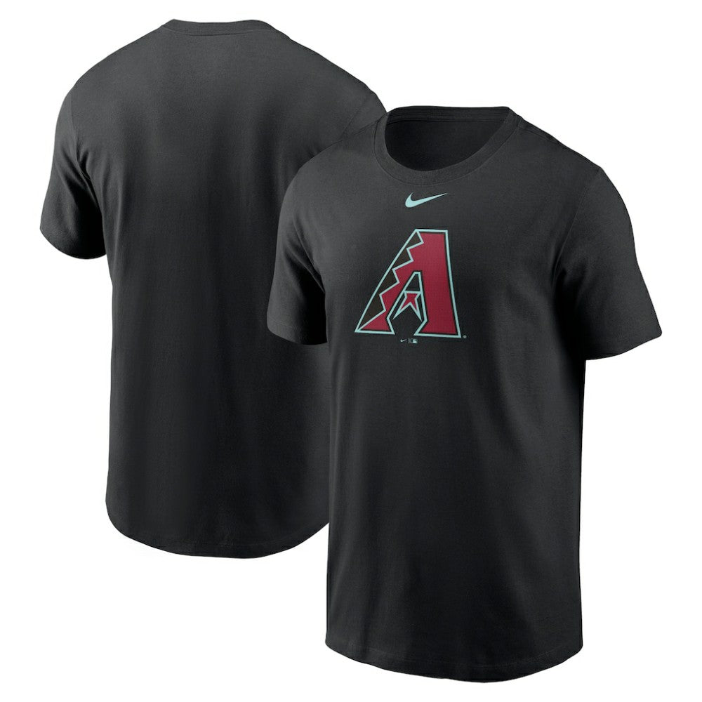 Arizona Diamondbacks Fuse Large Logo T-Shirt - Black | Nike