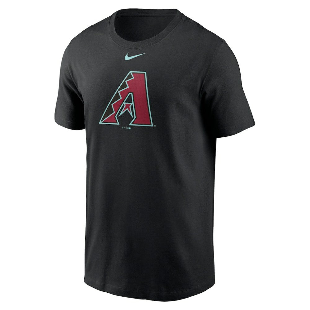 Arizona Diamondbacks Fuse Large Logo T-Shirt - Black | Nike