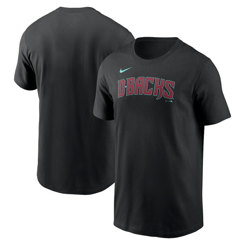 Arizona Diamondbacks Wordmark T-Shirt - Black | Nike