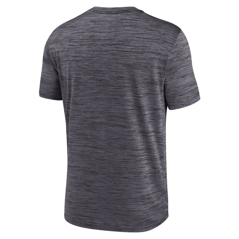 Colorado Rockies Large Logo Velocity T-Shirt - Black | Nike