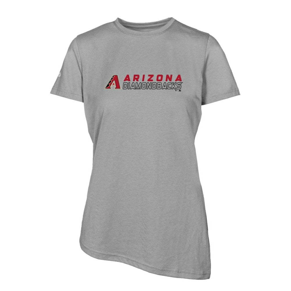 Arizona Diamondbacks Levelwear Women's Birch Chase T-Shirt - Heather Gray