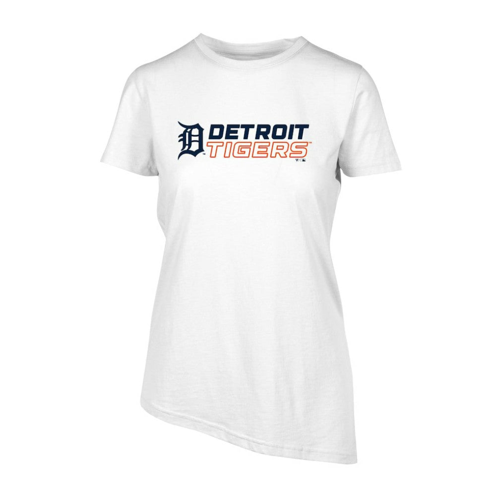 Detroit Tigers Levelwear Women's Birch Chase T-Shirt - White