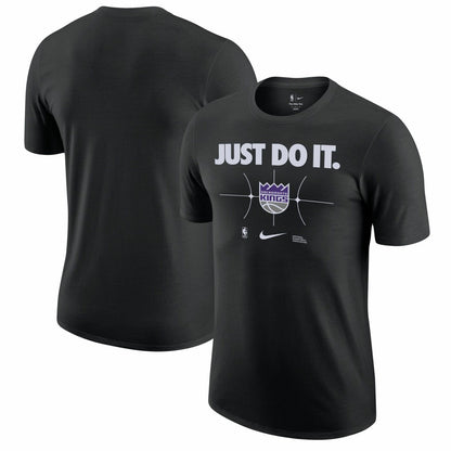 Sacramento Kings Just Do It T-Shirt - Black | Nike cheap