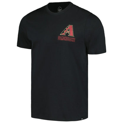 Arizona Diamondbacks Hang Back Franklin T-Shirt - Black | 47 brand