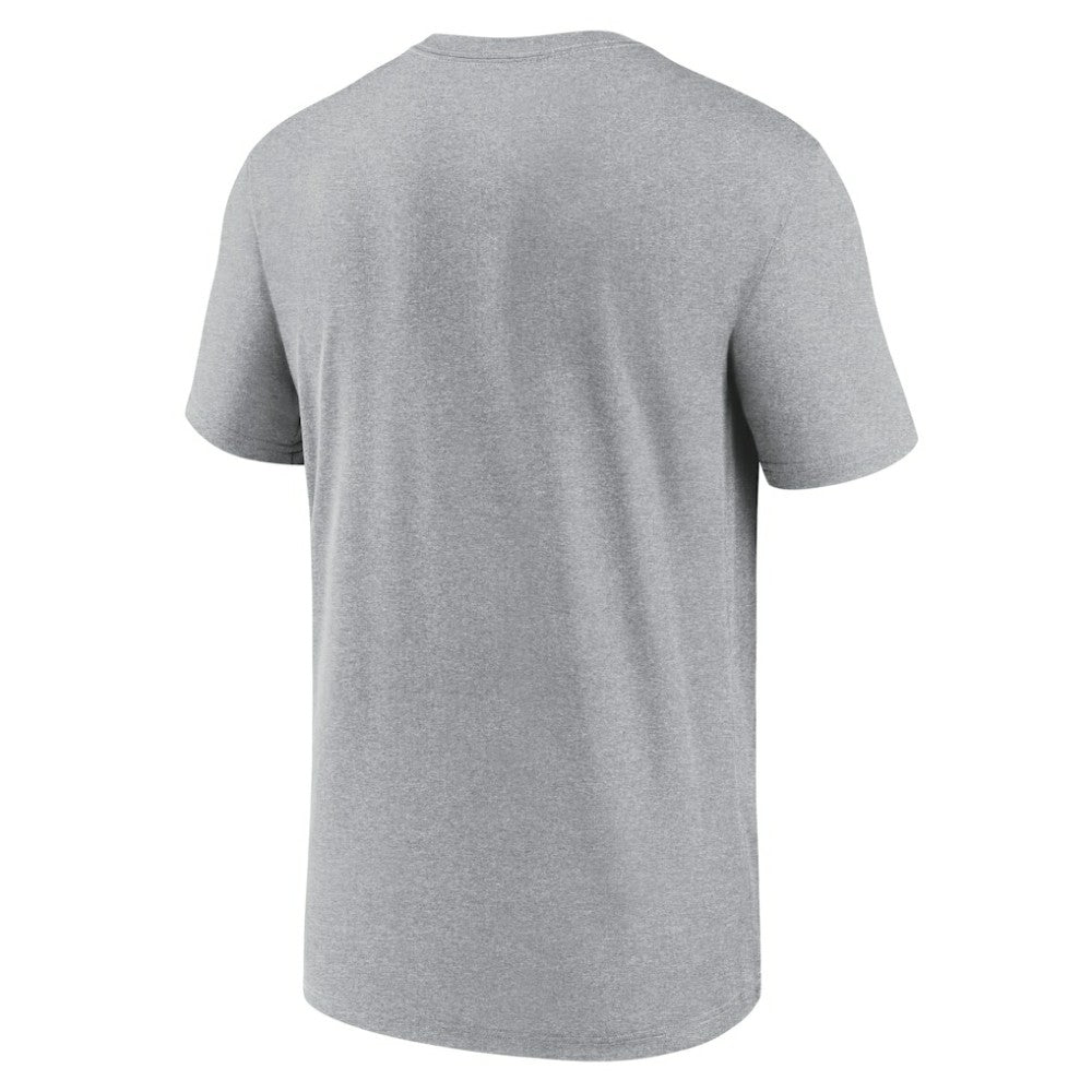 Chicago White Sox Arch Baseball Stack Performance T-Shirt - Heather Charcoal | Nike