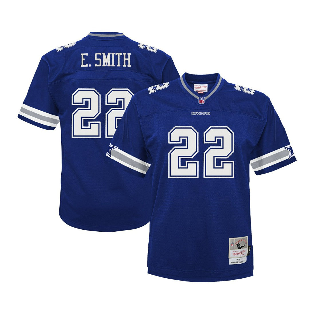 Emmitt Smith Dallas Cowboys Big & Tall 1996 Legacy Retired Player Jersey - Navy on sale