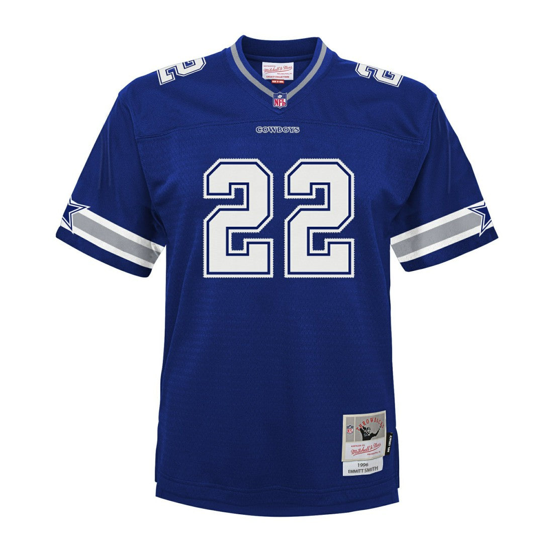 Emmitt Smith Dallas Cowboys Big & Tall 1996 Legacy Retired Player Jersey - Navy on sale