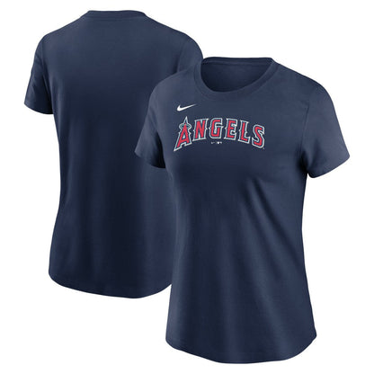 Los Angeles Angels Women's Wordmark T-Shirt - Navy | Nike