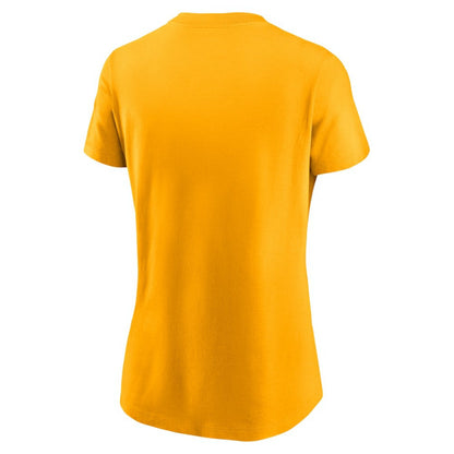 Athletics Women's Wordmark T-Shirt - Gold | Nike