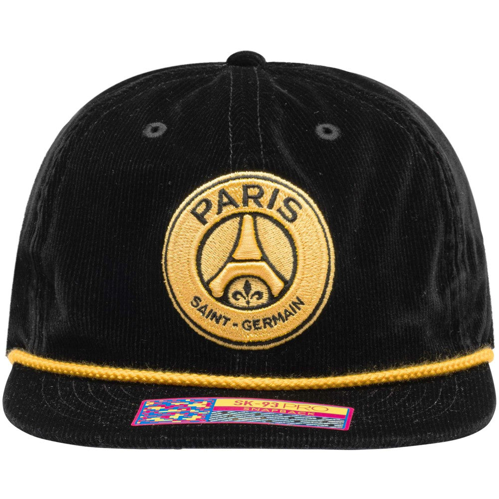 Paris Saint-Germain Snow Beach Adjustable Hat - Black on sale