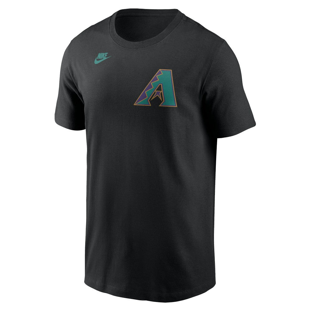 Randy Johnson Arizona Diamondbacks Fuse Name & Number T-Shirt - Black | Nike