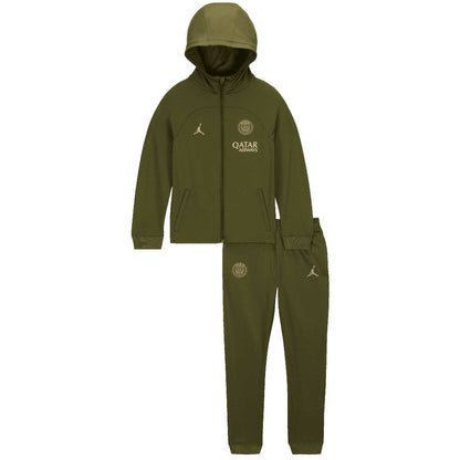 Paris Saint-Germain Jordan Brand Preschool 2023/24 Fourth Strike Tracksuit Set - Olive | Jordan outlet