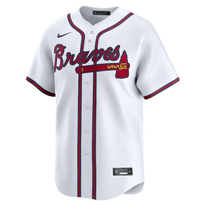 Spencer Strider Atlanta Braves Home Limited Player Jersey - White | Nike