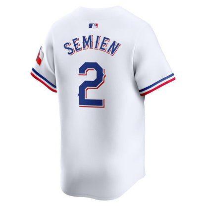 Marcus Semien Texas Rangers Home Limited Player Jersey - White | Nike