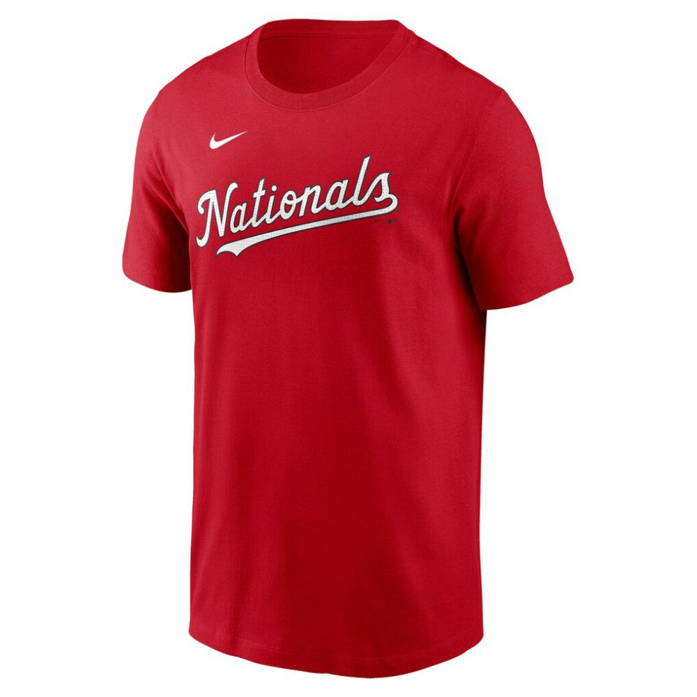 Lane Thomas Washington Nationals Fuse Name & Number T-Shirt - Red | Nike