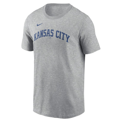 Bobby Witt Jr. Kansas City Royals Fuse Name & Number T-Shirt - Gray | Nike
