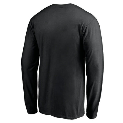 Brooklyn Nets Team Arch Knockout Long Sleeve T-Shirt - Black sale
