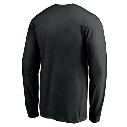 Los Angeles Lakers Team Arch Knockout Long Sleeve T-Shirt - Black for sale