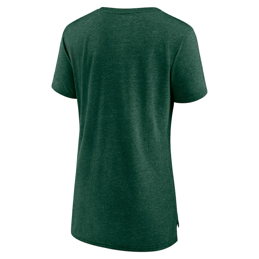 Milwaukee Bucks Women's League Leader Tri-Blend T-Shirt - Hunter Green | Fanatics online
