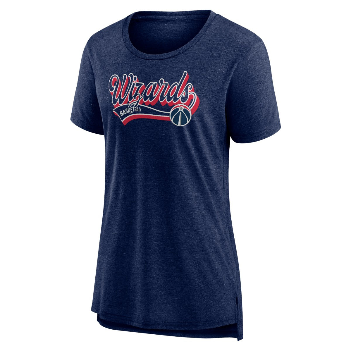 Washington Wizards Women's League Leader Tri-Blend T-Shirt - Heather Navy | Fanatics shop