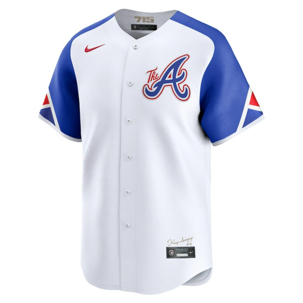 Atlanta Braves City Connect Limited Jersey - White | Nike