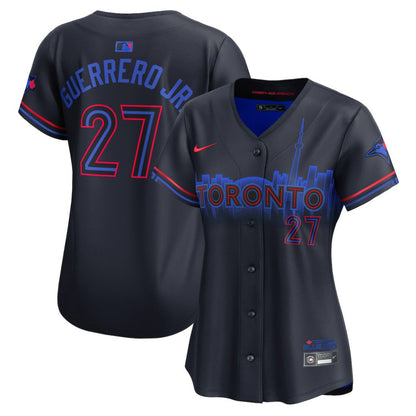 Vladimir Guerrero Jr. Toronto Blue Jays Women's 2024 City Connect Limited Player Jersey - Navy | Nike