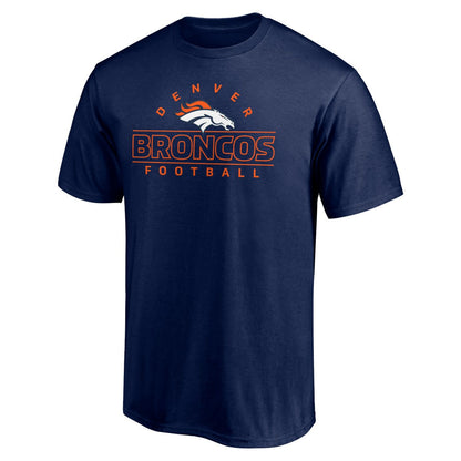 Denver Broncos Dual Threat T-Shirt - Navy sale