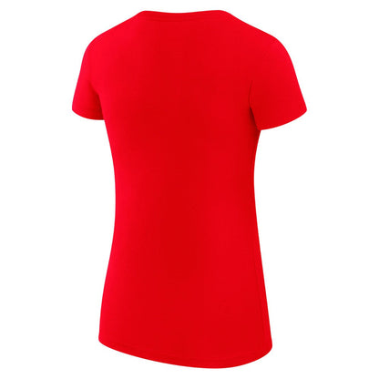 Cincinnati Reds G-III 4Her by Carl Banks Women's Super-Slim Fit Lightweight Heart Graphic T-Shirt - Red