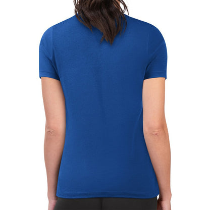 Toronto Blue Jays G-III 4Her by Carl Banks Women's Super-Slim Fit Lightweight Heart Graphic T-Shirt - Royal
