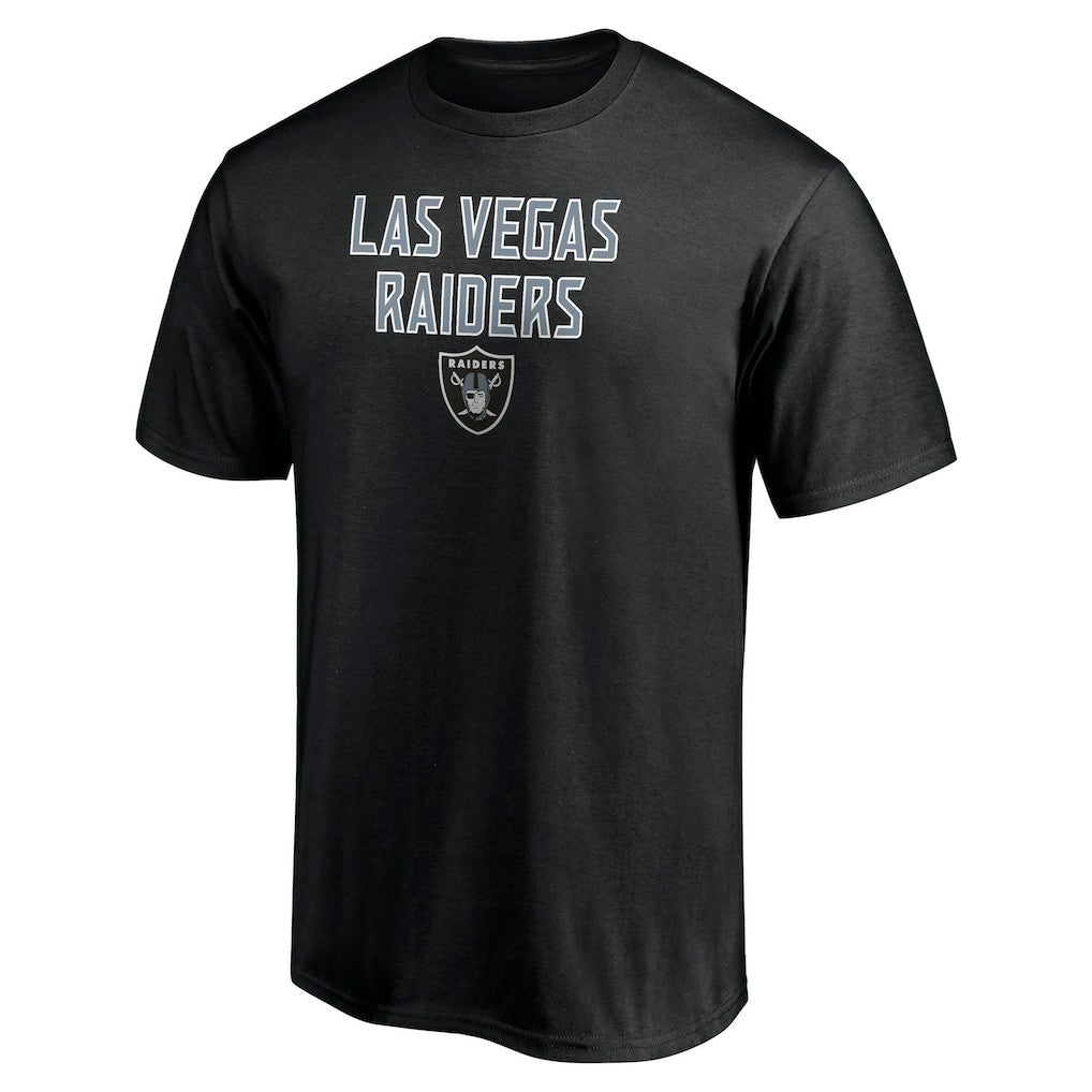 Las Vegas Raiders Game Day Stack T-Shirt - Black outlet