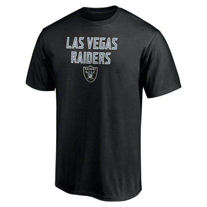 Las Vegas Raiders Game Day Stack T-Shirt - Black outlet