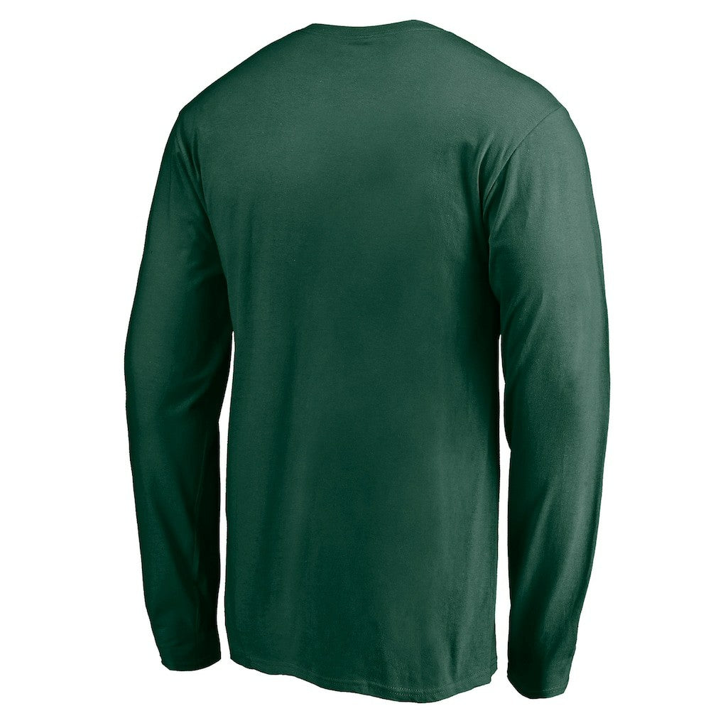 Green Bay Packers Team Arch Knockout Long Sleeve T-Shirt - Green on sale