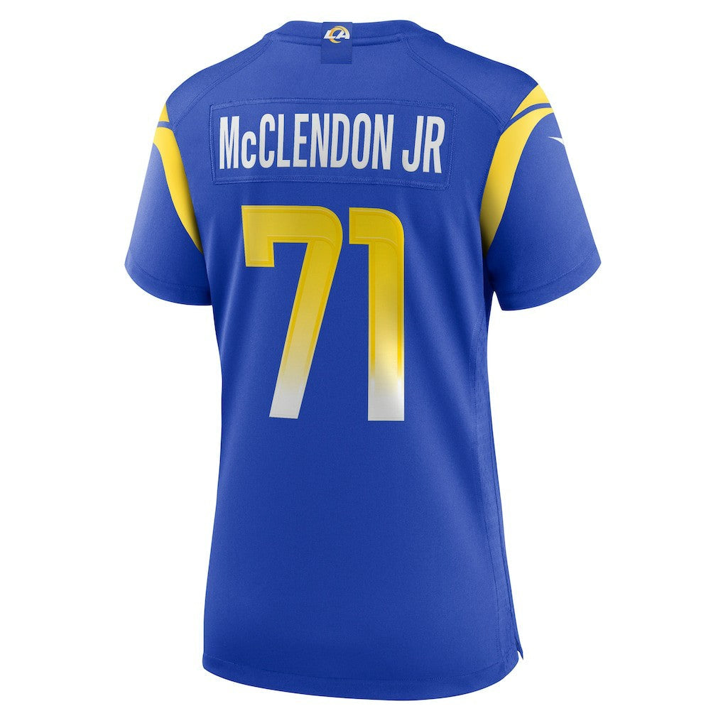 Warren McClendon Jr. Los Angeles Rams Women's Team Game Jersey - Royal | Nike sale
