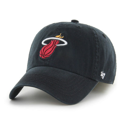 Miami Heat '47 Classic Franchise Fitted Hat - Black | 47 brand shop