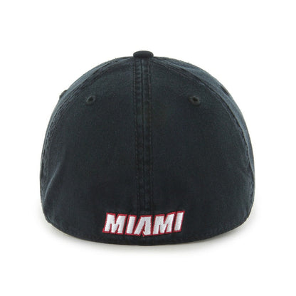 Miami Heat '47 Classic Franchise Fitted Hat - Black | 47 brand shop