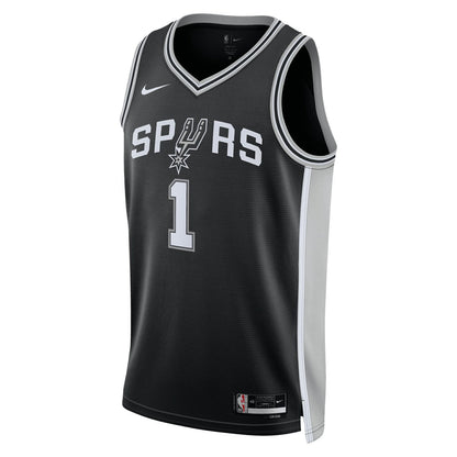 Victor Wembanyama San Antonio Spurs Unisex 2023 NBA Draft First Round Pick Swingman Jersey - Icon Edition - Black | Nike online